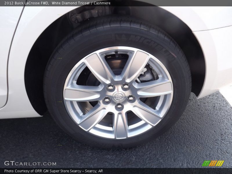 White Diamond Tricoat / Cashmere 2012 Buick LaCrosse FWD