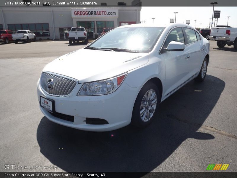 Summit White / Cashmere 2012 Buick LaCrosse FWD