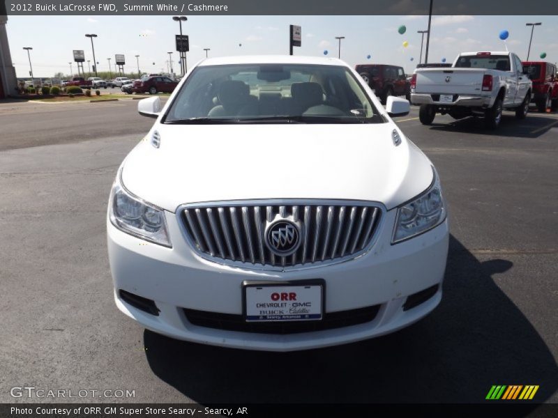 Summit White / Cashmere 2012 Buick LaCrosse FWD