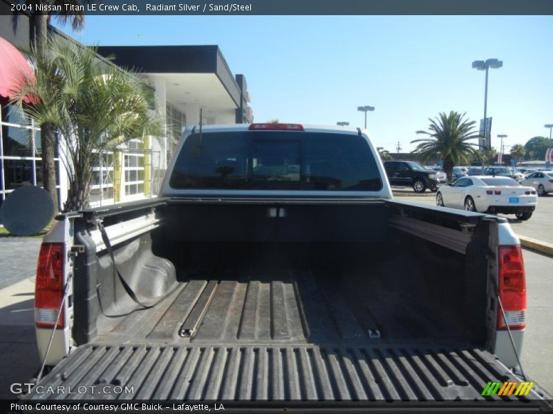 Radiant Silver / Sand/Steel 2004 Nissan Titan LE Crew Cab
