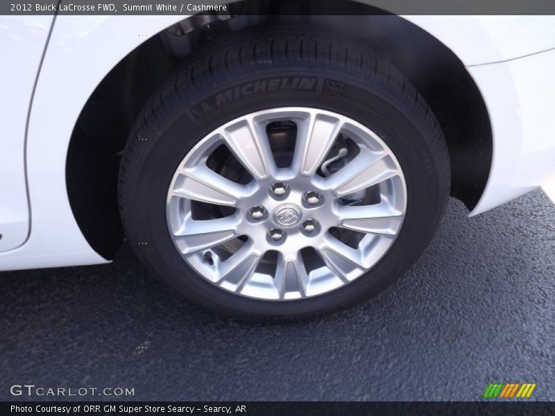 Summit White / Cashmere 2012 Buick LaCrosse FWD