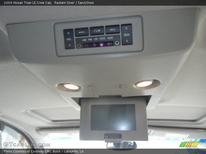 Radiant Silver / Sand/Steel 2004 Nissan Titan LE Crew Cab