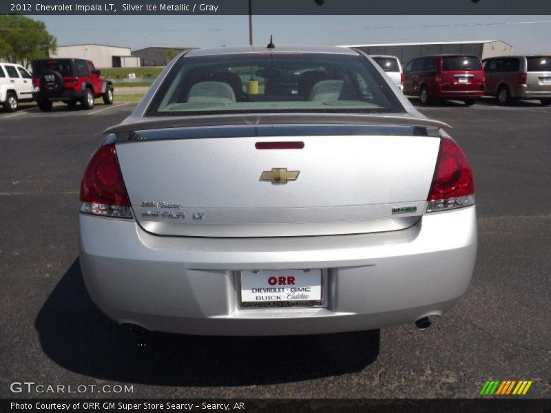 Silver Ice Metallic / Gray 2012 Chevrolet Impala LT