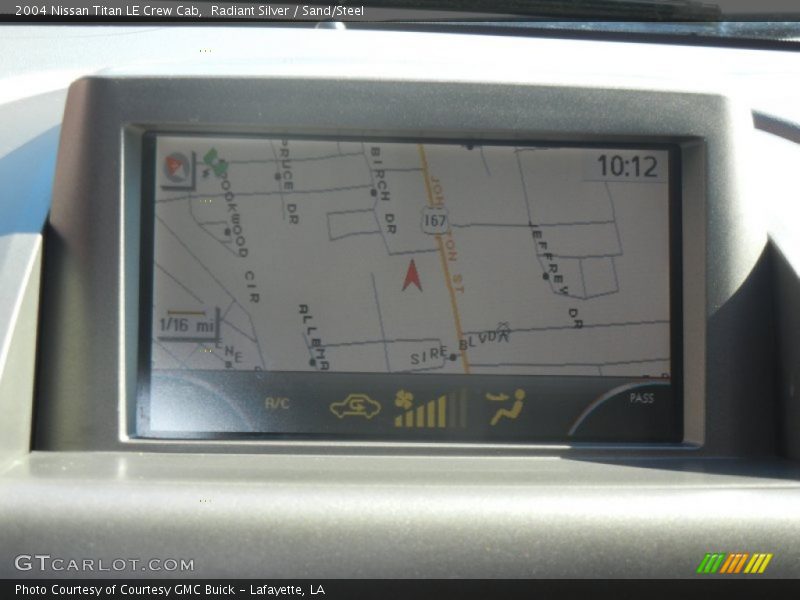 Radiant Silver / Sand/Steel 2004 Nissan Titan LE Crew Cab