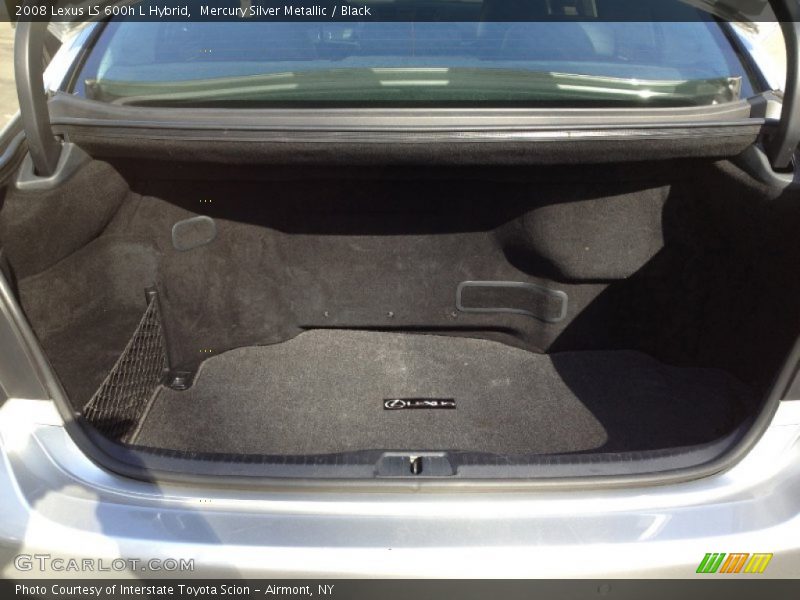 Mercury Silver Metallic / Black 2008 Lexus LS 600h L Hybrid