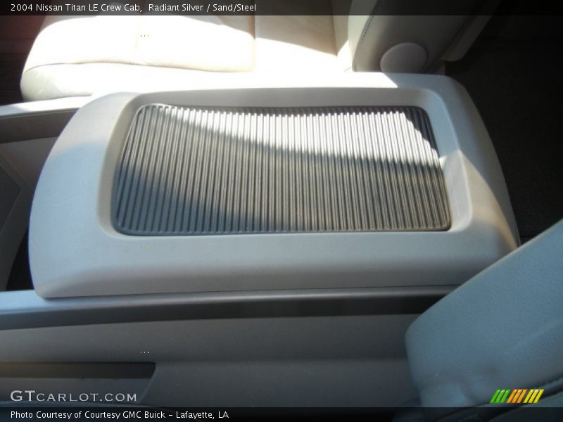Radiant Silver / Sand/Steel 2004 Nissan Titan LE Crew Cab