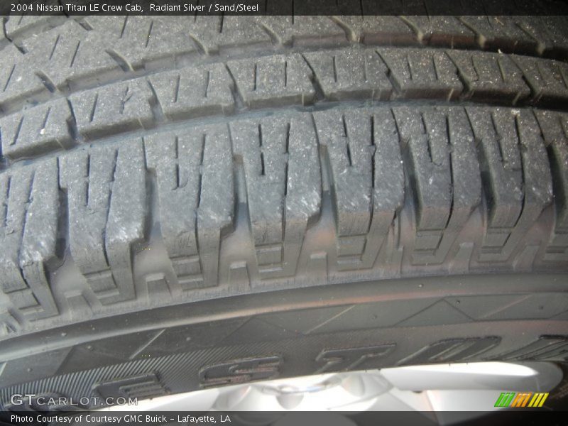 Radiant Silver / Sand/Steel 2004 Nissan Titan LE Crew Cab