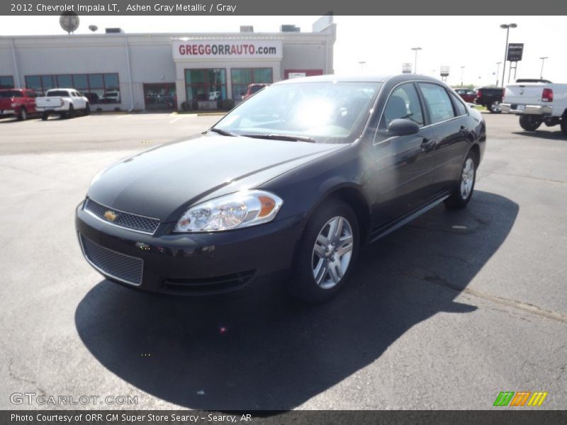 Ashen Gray Metallic / Gray 2012 Chevrolet Impala LT
