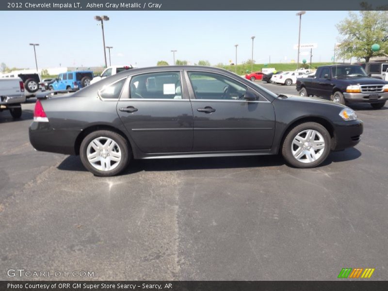 Ashen Gray Metallic / Gray 2012 Chevrolet Impala LT