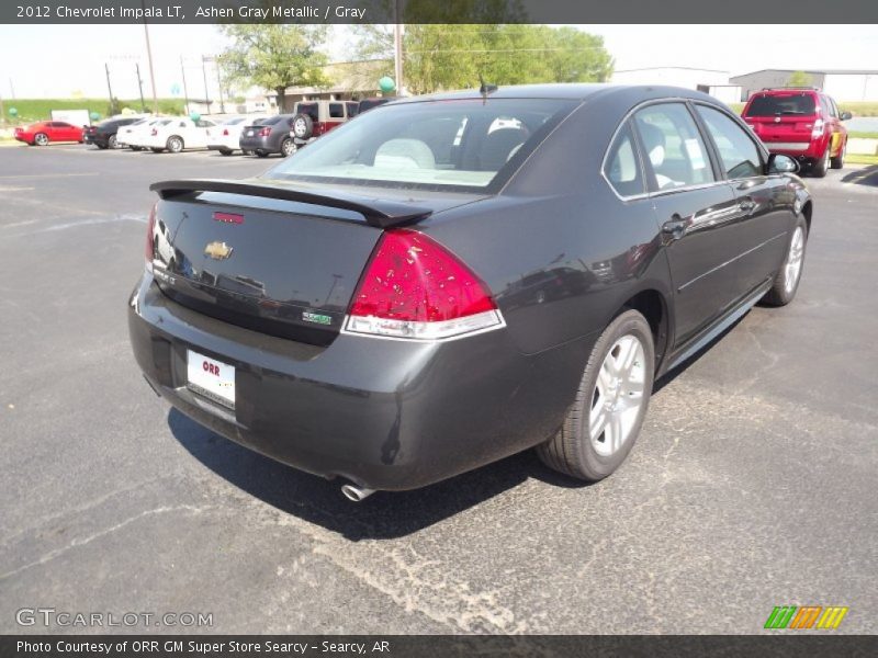Ashen Gray Metallic / Gray 2012 Chevrolet Impala LT