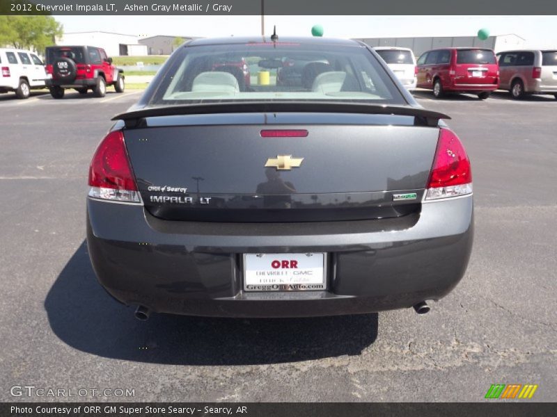 Ashen Gray Metallic / Gray 2012 Chevrolet Impala LT