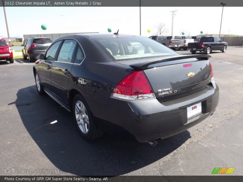 Ashen Gray Metallic / Gray 2012 Chevrolet Impala LT