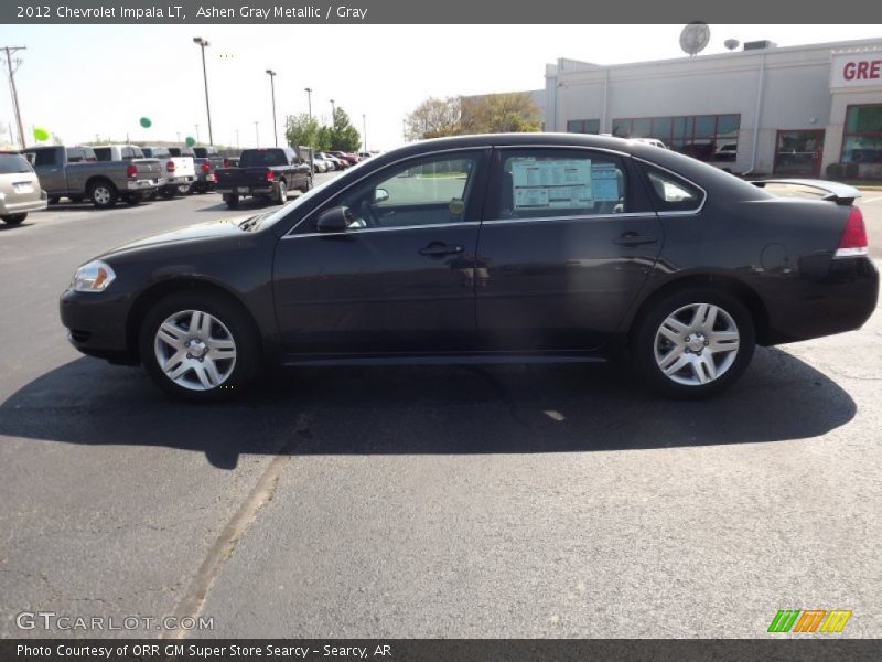Ashen Gray Metallic / Gray 2012 Chevrolet Impala LT