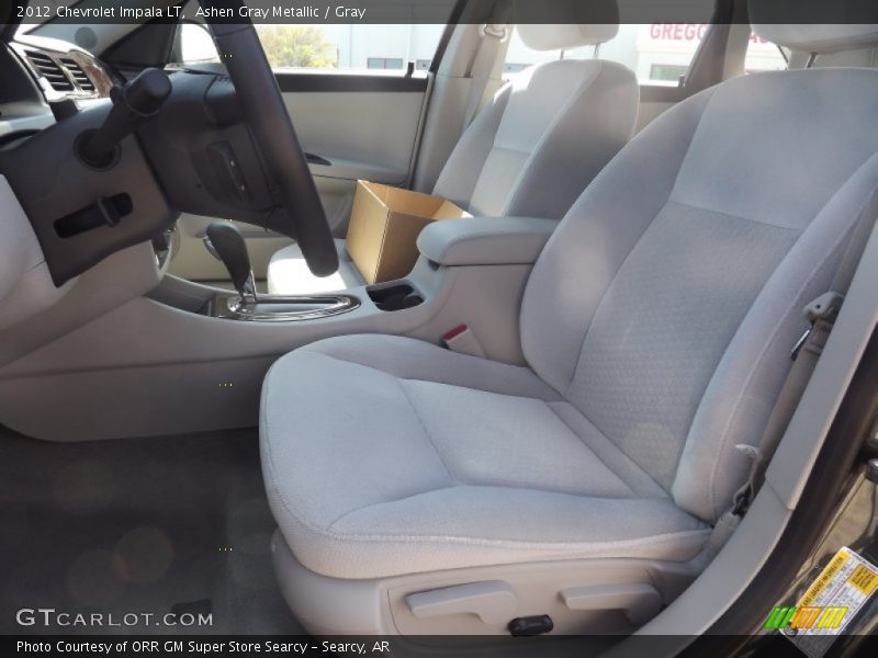 Ashen Gray Metallic / Gray 2012 Chevrolet Impala LT
