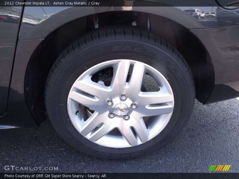 Ashen Gray Metallic / Gray 2012 Chevrolet Impala LT