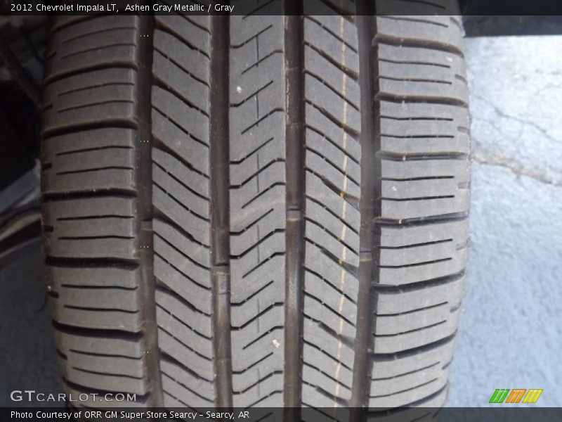 Ashen Gray Metallic / Gray 2012 Chevrolet Impala LT