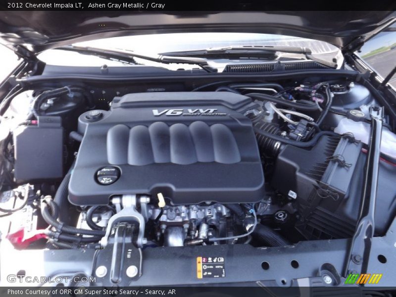 Ashen Gray Metallic / Gray 2012 Chevrolet Impala LT