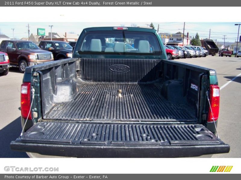 Forest Green Metallic / Steel 2011 Ford F450 Super Duty XLT Crew Cab 4x4 Dually