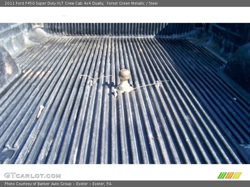 Forest Green Metallic / Steel 2011 Ford F450 Super Duty XLT Crew Cab 4x4 Dually