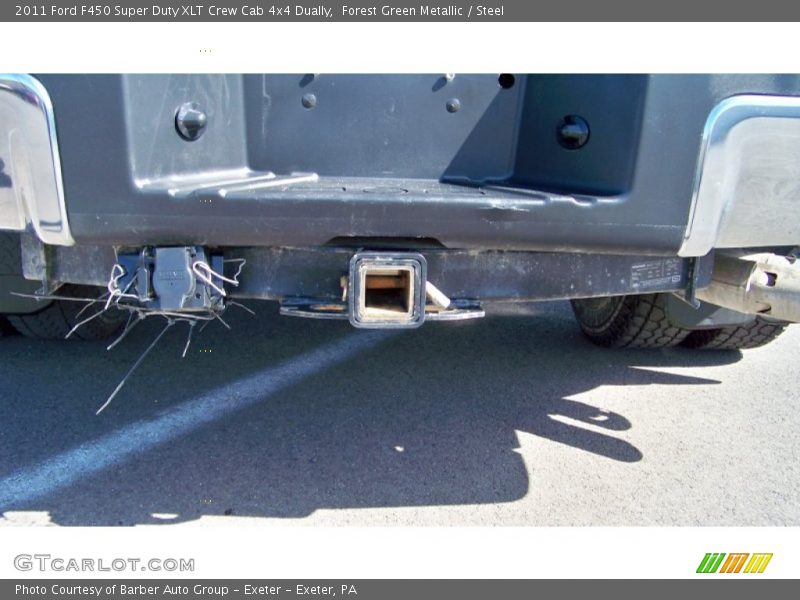 Forest Green Metallic / Steel 2011 Ford F450 Super Duty XLT Crew Cab 4x4 Dually