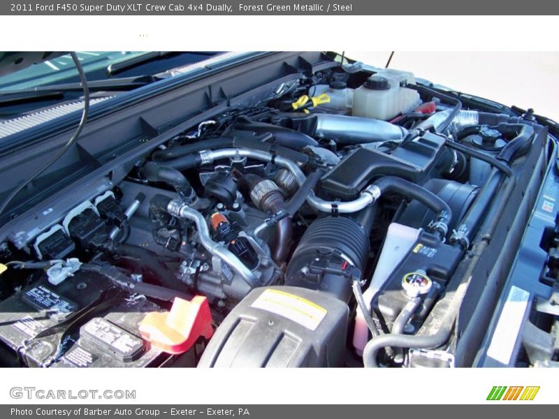  2011 F450 Super Duty XLT Crew Cab 4x4 Dually Engine - 6.7 Liter OHV 32-Valve B20 Power Stroke Turbo-Diesel V8