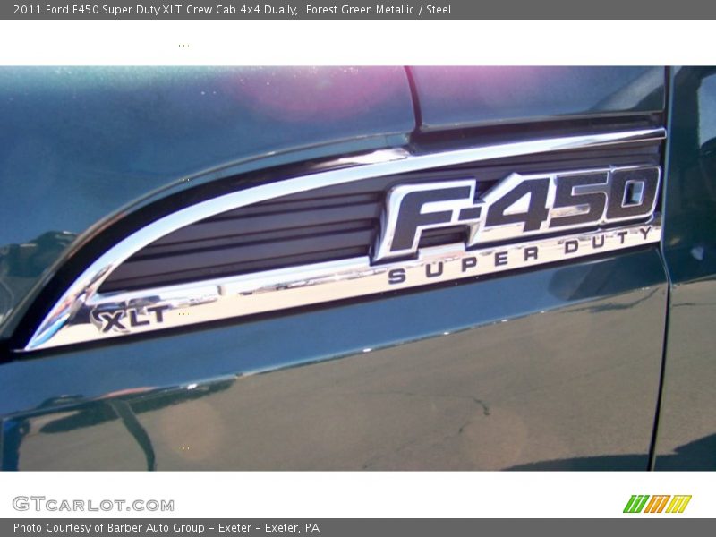  2011 F450 Super Duty XLT Crew Cab 4x4 Dually Logo