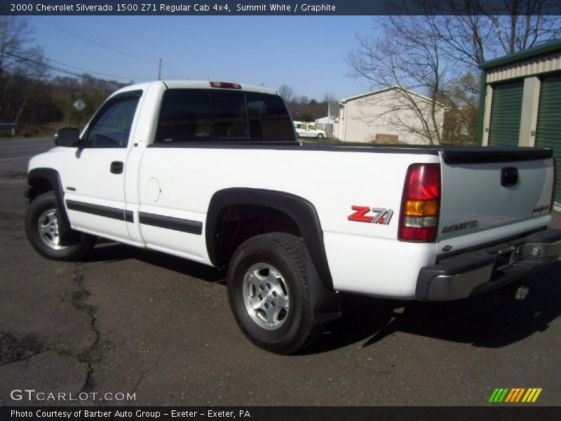 Summit White / Graphite 2000 Chevrolet Silverado 1500 Z71 Regular Cab 4x4