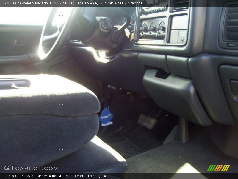 Summit White / Graphite 2000 Chevrolet Silverado 1500 Z71 Regular Cab 4x4