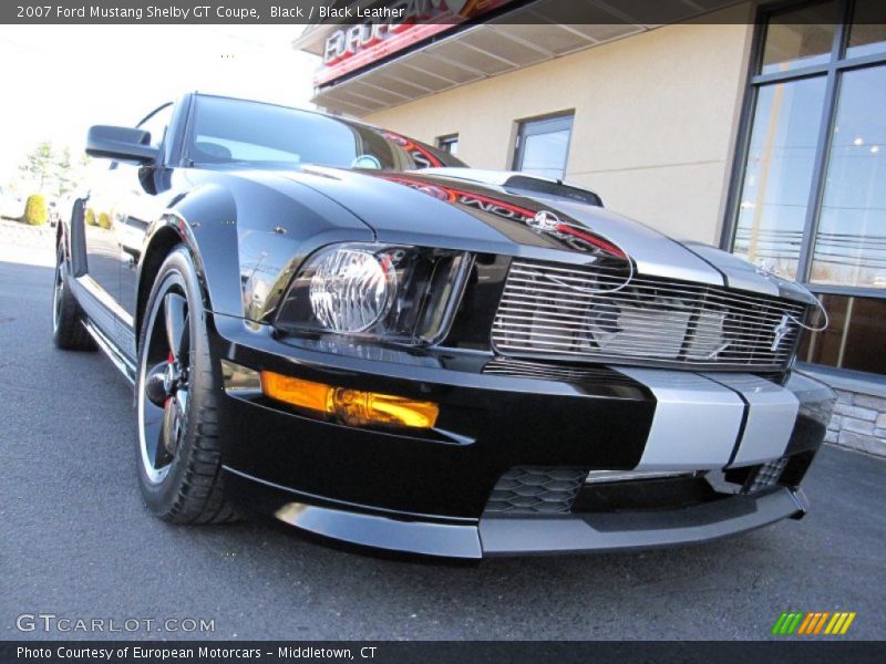 Black / Black Leather 2007 Ford Mustang Shelby GT Coupe
