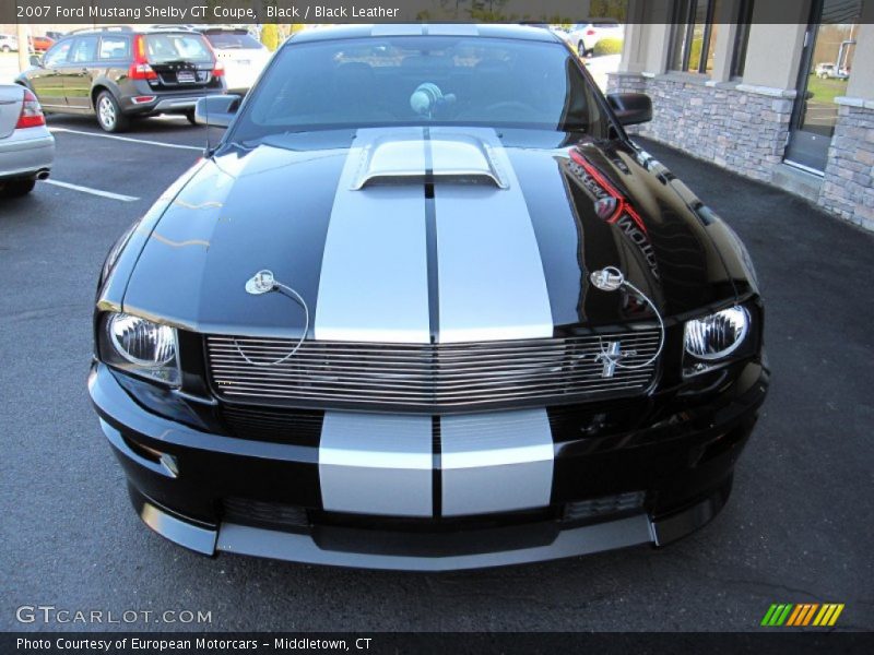 Black / Black Leather 2007 Ford Mustang Shelby GT Coupe