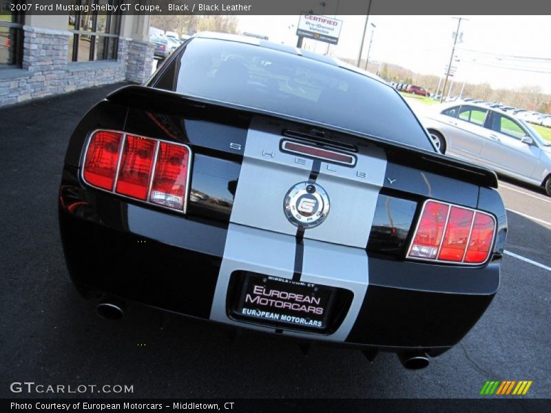 Black / Black Leather 2007 Ford Mustang Shelby GT Coupe