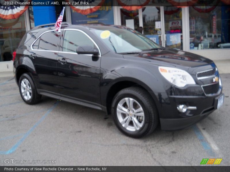 Black / Jet Black 2012 Chevrolet Equinox LT AWD