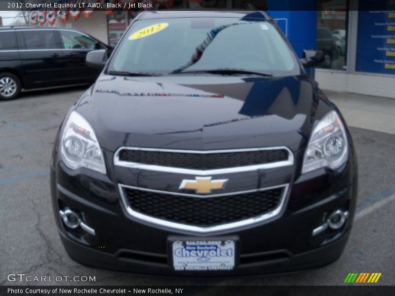 Black / Jet Black 2012 Chevrolet Equinox LT AWD