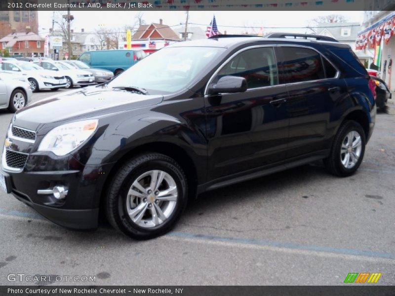 Black / Jet Black 2012 Chevrolet Equinox LT AWD