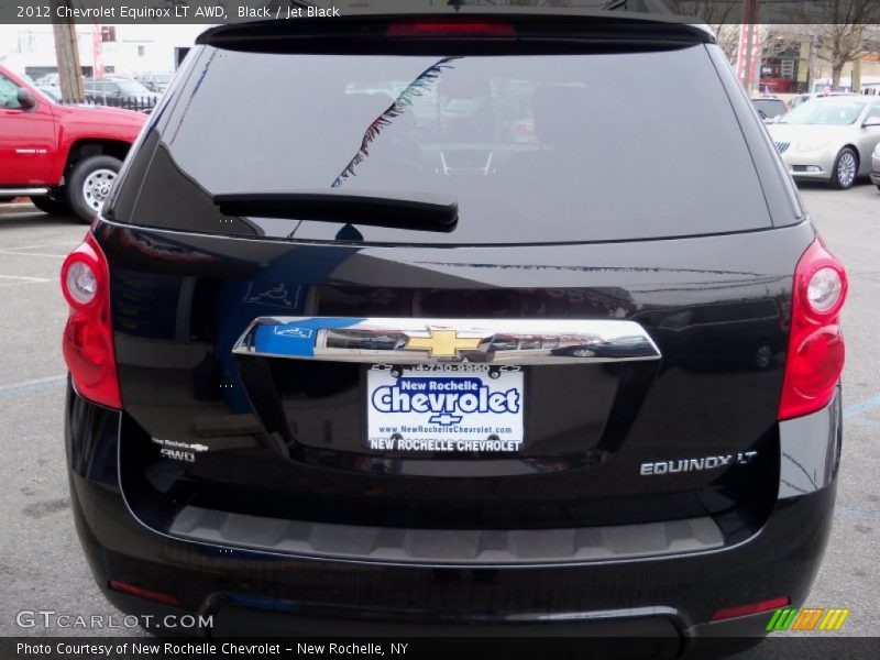 Black / Jet Black 2012 Chevrolet Equinox LT AWD