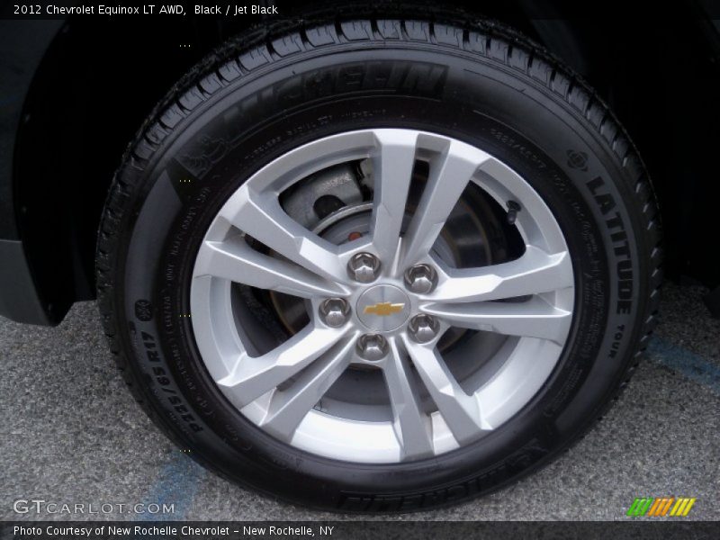 Black / Jet Black 2012 Chevrolet Equinox LT AWD
