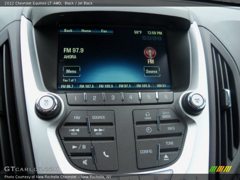 Black / Jet Black 2012 Chevrolet Equinox LT AWD