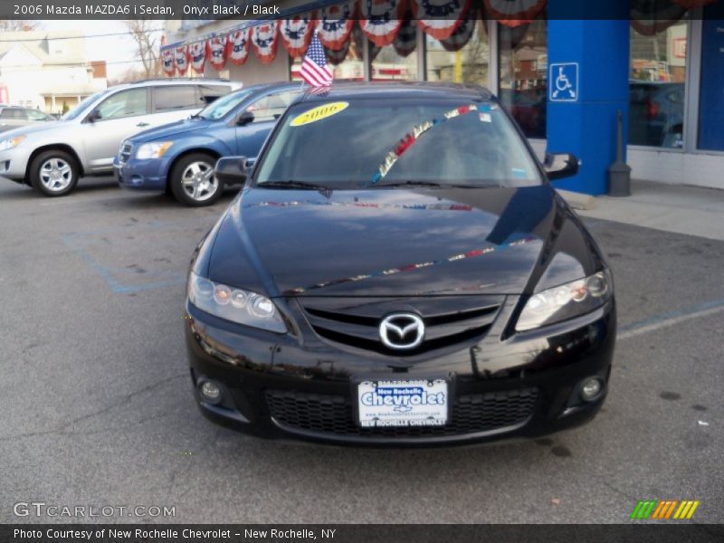 Onyx Black / Black 2006 Mazda MAZDA6 i Sedan