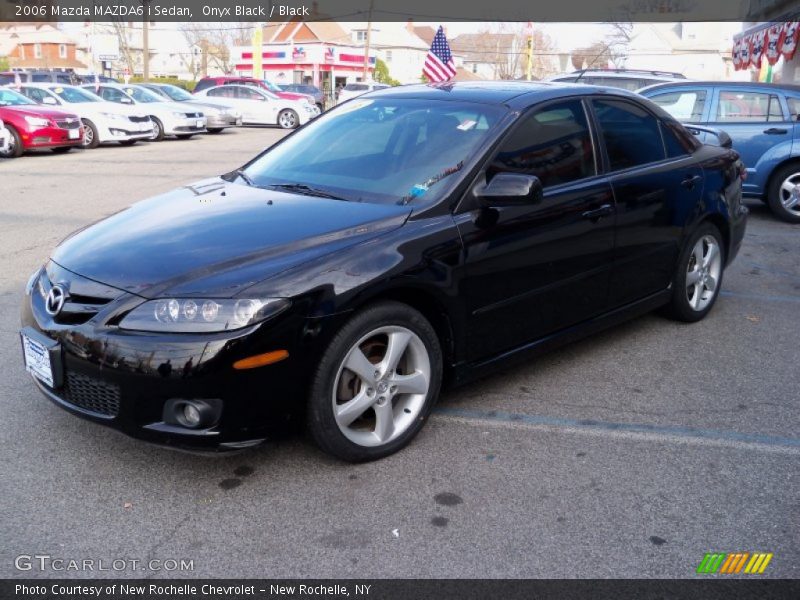 Onyx Black / Black 2006 Mazda MAZDA6 i Sedan