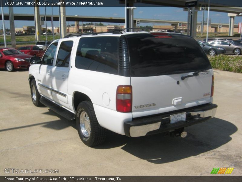 Summit White / Neutral/Shale 2003 GMC Yukon XL SLT