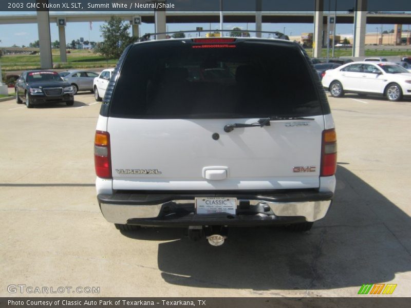 Summit White / Neutral/Shale 2003 GMC Yukon XL SLT