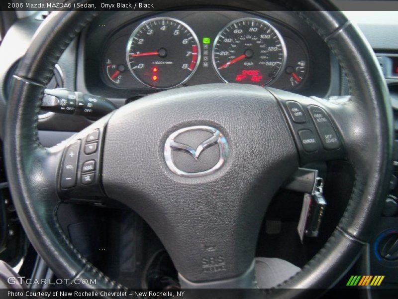 Onyx Black / Black 2006 Mazda MAZDA6 i Sedan