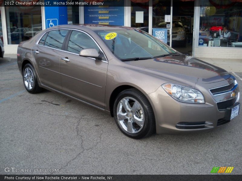 Mocha Steel Metallic / Ebony 2012 Chevrolet Malibu LT