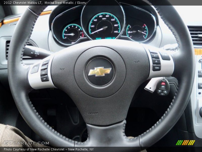 Mocha Steel Metallic / Ebony 2012 Chevrolet Malibu LT