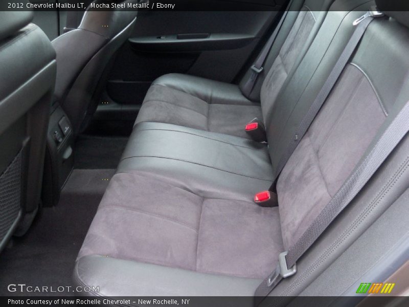Rear Seat of 2012 Malibu LT