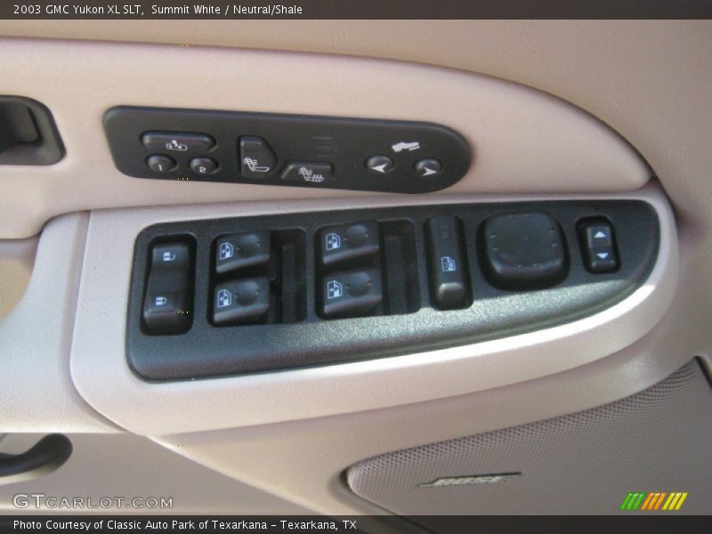 Controls of 2003 Yukon XL SLT