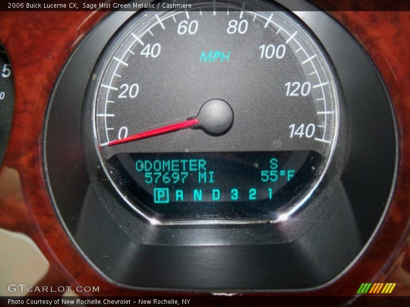 Sage Mist Green Metallic / Cashmere 2006 Buick Lucerne CX