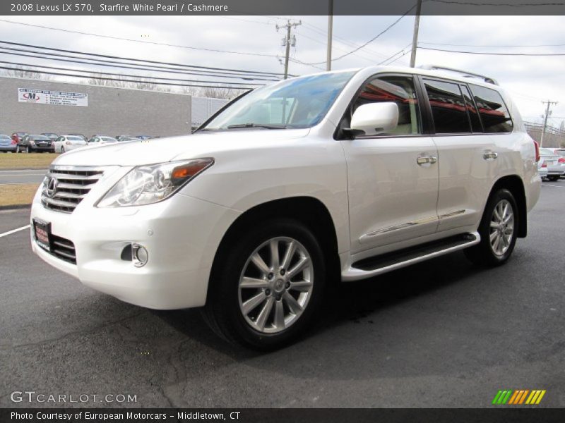 Starfire White Pearl / Cashmere 2008 Lexus LX 570