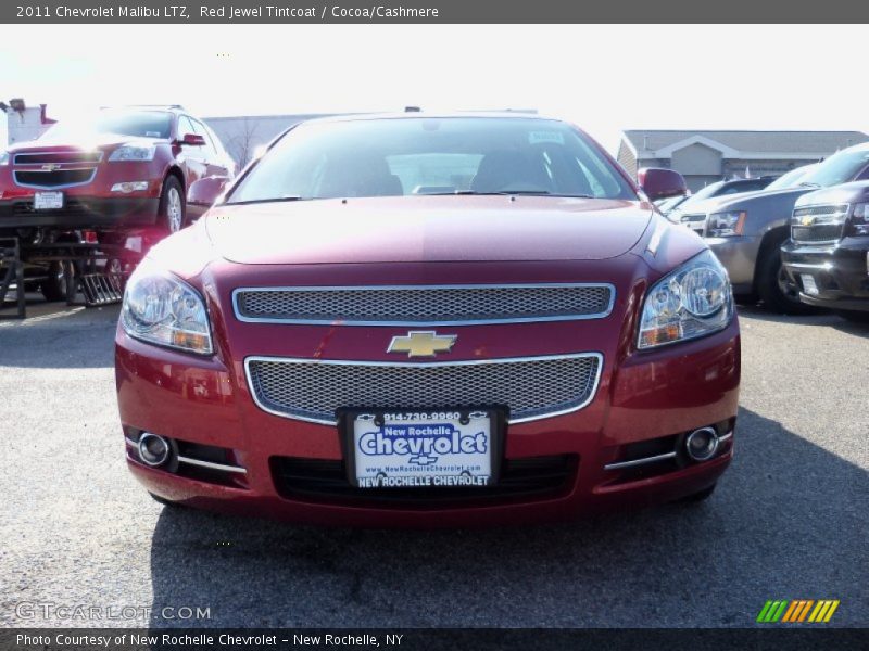 Red Jewel Tintcoat / Cocoa/Cashmere 2011 Chevrolet Malibu LTZ