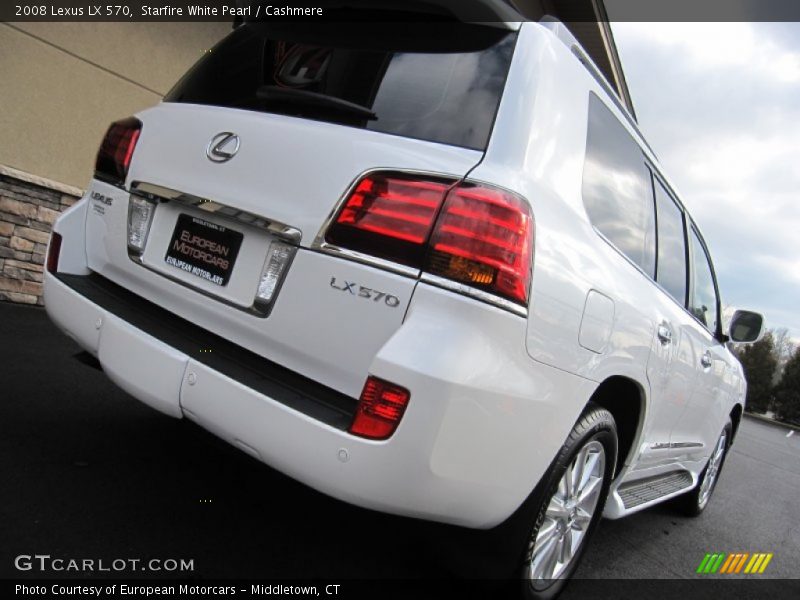 Starfire White Pearl / Cashmere 2008 Lexus LX 570